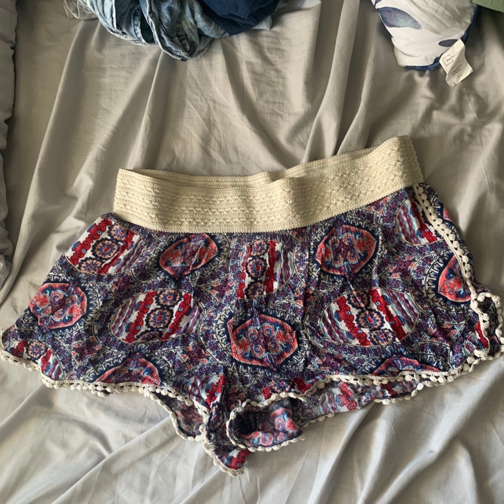 Printed beach shorts